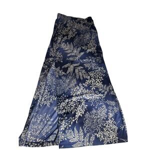 Y2K rave city maxi skirt